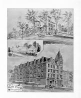 Harris Building, J.M.Harris, Connecticut State Atlas 1893